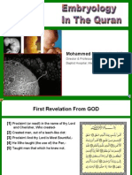 Quran and Embryology