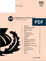 Sign99 - Management of Cervical Cancer