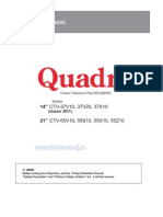 Service Manual: 14" CTV-37V10, 37V20, 37X10 21" CTV-55V10, 55S10, 55X10, 55Z10