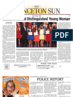 Student Named Distinguished Young Woman: Inside This Issue