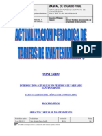 Actualizacion Periodica de Tarifas de Mantenimiento PDF