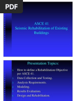 ASCE 41 - Seismic Rehabilitation of Existing Buildings