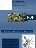 Desproporcion Fetopelvica