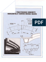 Precast Prestressed Concrete Horizontally Curved Bridge Beams