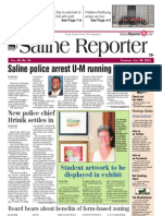 The Saline Reporter Front Page