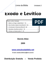 Êxodo e Leviticos Resumo Completo