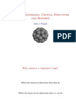 Matter, Materials, Crystal Structure and Bonding: Chris J. Pickard