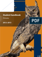 Philosophy Handbook Interactive 2012 13