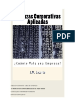 Finanzas Corporativas Aplicadas. ¿Cuánto Vale Una Empresa?