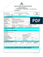 Application Form Amateur Service v2009 Contoh