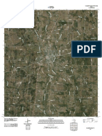 Topographic Map of Hallettsville