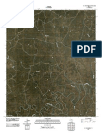 Topographic Map of Ox Yoke Creek