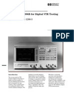 HP-AN1288-3 - Using The HP 4396B For Digital VTR Testing