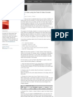 Flash 8 Video Encoder