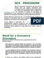 Grievance Procedure