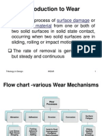 Introduction To Wear: Surface Damage Removal of Material