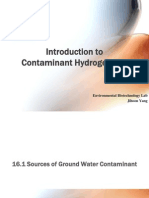 Fundamentals of Contaminant Hydrogeology