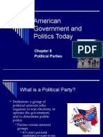 American Government and Politics Today: Political Parties