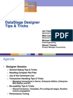 DataStage Tricks & Tips