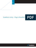 Scaleform Unity - Plug-In ReadMe For PC