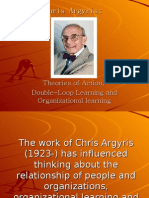 Chris Argyris - Workshop