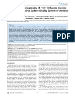 Immunogenicity of H5N1