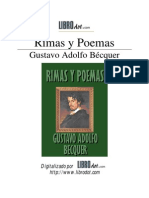 Becquer, Gustavo Adolfo - Rimas y Poemas