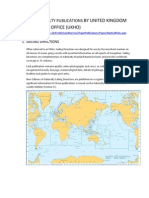 Bristish Admiralty Publications by United Kingdom Hydrographic Office