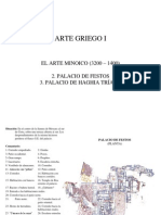 Arte Minoico, 2, 3. - Palacios de Festos y Hagia Tríada