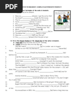 Present Perfect Revision