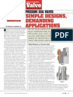Pressure Seal Valve