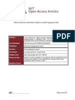 Wave-Induced Velocities Inside A Model Seagrass Bed: Citation