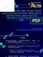 Une en Iso 15189