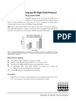 High Yield Miniprep Protocol