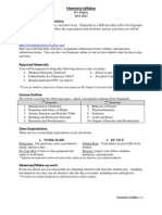 Chemistry HS Syllabus