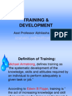 Training & Development: Asst Professor Abhilasha Singh