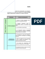 Instrumento de Evaluacion - Estudiantes