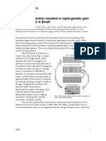 Recurrent Selection Resulted in Rapid Genetic Gain For Upland Rice in Brazil