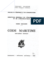 Code Maritime 1967