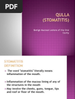 Stomatitis