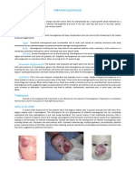 Hemangioma Info