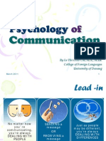 2 - Psychology of Communication