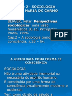 Slides - BERGER, Peter. Perspectivas Sociológicas