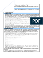 Pulmonary Embolus (PE)