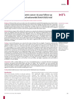 Surgical Treatment of Gastric Cancer 15-Year Follow-Up Results of The Randomised Nationwide Dutch D1D2 Trail