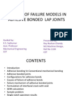 Adhesive Bonded Single Lap Joint