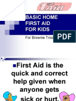 Basic Home First Aid For Kids