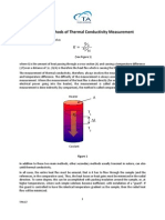 Principal Methods of Thermal Conductivity Measurement