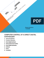 Design Engineering Project Direct Digital Synthesizer 