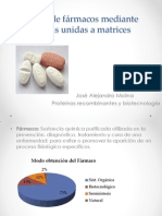 Síntesis de Fármacos Mediante Enzimas Unidas A Matrices